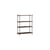 Regal Shelving System - s.115.1.A holz braun / B 85 x H 115 x T 35 cm - MOEBE