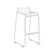Hee Bar stool metal / H 75 cm - Hay