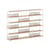 Bücherregal UNIT 6 metall weiß / H 215 x B 244 cm - TIPTOE