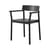 Fauteuil empilable Betty TK10 bois noir - &tradition