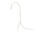 Lampadaire Standing Lamp n°1 or métal / H 190 cm - valerie objects