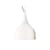 E' Pendant plastic material white / Ø 13.5 cm - Polycarbonate 2.0 - Kartell