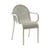 Stapelbarer Sessel Groove metall beige - Tom Dixon