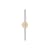 Applique bagno Kilter Short LED metallo oro / L 50 cm - Orientabile - TALA
