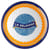 Bel Paese - La Deliziosa Pizza plate ceramic blue orange / Ø 32 cm - China - Bitossi Home