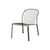 Thorvald SC100 Lounge armchair metal green / Without armrests - &tradition