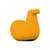 Sedia a dondolo per bambini Dodo materiale plastico giallo A dondolo - Magis