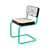 Sedia imbottita Super Chair tessuto multicolore - Seletti