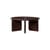 Tavolino Deya pietra marrone / Ø 80 x H 32 cm - Calcestruzzo spatolato - Ferm Living