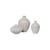 Set de 3 mini vases Amalie céramique gris - BROSTE COPENHAGEN