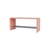 Montsk Bench wood pink / Shoes Storage - L 100 cm - MONTANA