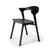Chaise Bok Indoor bois noir / Chêne massif - Ethnicraft