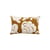 Kukasta kukkaan Cushion cover textile yellow / 60 x 40 cm - Marimekko