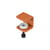 Fixation murale Bracket métal rouge - TIPTOE