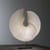 Lampe de table The MaMo Nouchies LED papier beige / Yoruba Rose - Ingo Maurer