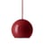 Topan VP6 Pendant metal red / Verner Panton, 1959 - Ø 21 cm - &tradition
