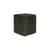 Pouf Cube tissu vert / Velours - Ethnicraft