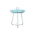 Table d'appoint Eyelet Small métal bleu / Ø 45 x H 46,5 cm - Houe