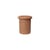 Vaso per fiori Rollo Small ceramica arancione / Ø 31 x H 36 cm - Ferm Living