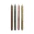 Langkerze Mura wachs bunt / 4er Set - H 30 cm - Ferm Living