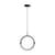 Maru Big LED Pendant metal black / Modular Rings - Ø 41 cm - 101 COPENHAGEN