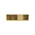 Rangement Line bois jaune / L 139.2 x P 30 cm H 38.4 cm - MONTANA