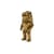 Soliflora Cosmic Diner Starman keramik gold metall / H 28 cm - Seletti