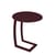 Table d'appoint Alizé métal violet / Déporté - Ø 48 cm - Fermob