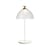 Lampe de table Pumo LED transparent / Recyclé - Kartell