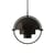 Sospensione Multi-Lite Small metallo nero / Ø 25 cm - Modulabile & orientabile / Riedizione 1972 - Gubi