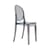 Stapelbarer Stuhl Victoria Ghost plastikmaterial grau / Polycarbonat 2.0 - Philippe Starck, 2005 - Kartell