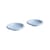 Set de 2 assiettes creuses Barro céramique / Ø 20 cm - Hay