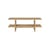 Kabuki Low console natural wood / Coffee table - 103 x 30 x H 40 cm - Ethnicraft