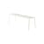 Panchina Patio Lames metallo bianco / Doghe - En&ls 116 cm - Tolix