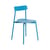 Fromme Stacking chair metal blue / Aluminium - Petite Friture