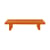 Couchtisch Zavolo 790 holz orange / 84 x 120 cm - Zanotta