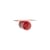 Scaffale Pipeline Solo metallo rosa / L 37 cm - raawii