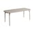 Table rectangulaire Week-end métal beige / 180 x 85 cm - Aluminium / 6 personnes - Petite Friture