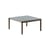Tavolino Couple ceramica blu / 84.4 x 80 x H 40 cm - Piano in gres reversibile - Muuto