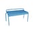 Banc empilable Luxembourg métal bleu / Compact - 2 places / L 90 cm - Fermob