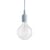 Pendelleuchte E27 plastikmaterial blau / Silikon - Leuchtmittel inbegriffen - Muuto