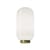 Plafonnier Chouchin Reverse n°2 verre blanc / Ø 22 x H 43 cm - Foscarini
