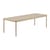 Linear WOOD Rectangular table natural wood / Wood 260 x 90 cm - Muuto