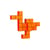 Dekoration Panton Cubes Duck plastikmaterial orange / Enten-Set – Verner Panton, 1974 - Vitra