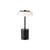 Kabellose, wiederaufladbare Außenlampe Blossi LED plastikmaterial schwarz / H 26 cm - NUURA