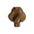Lampe sans fil rechargeable Soft Serve marron - CRÈME ATELIER