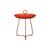 Table d'appoint Eyelet Small métal orange / Ø 45 x H 46,5 cm - Houe