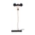 I Ricchi Poveri Toto Table lamp metal black H 53 cm - Ingo Maurer