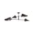 Pendelleuchte Bonnet SC91 metall braun / B 140 x H 40 cm - &tradition