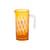 Caraffa Tubular vetro arancione / 1 Litro - Pols Potten